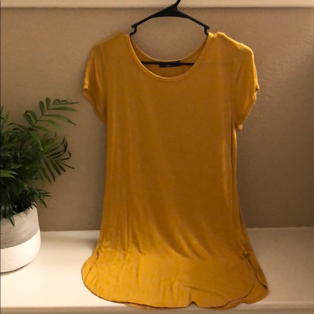 Mustard yellow tunic